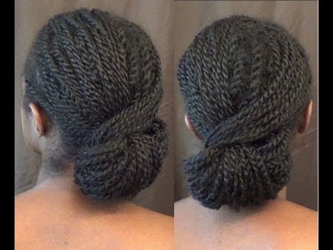 natural hair: two strand twists protective style LHDC-TV natural hair: two strand twists protective style LHDC-TV
