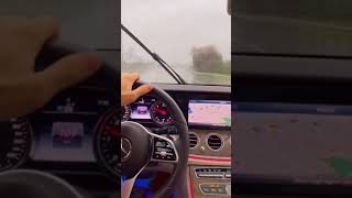 Araba Snap|Mercedes E180|Gündüz|Yağmurlu Hava