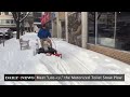 Meet "Loo-cy," the Motorized Toilet Snow Plow