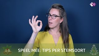 Zangtips: Tips en trucs per stemsoort | Speel mee met Klassiek - De kersteditie! 🎄