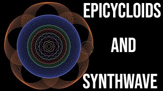 Nested Powers Of 2 Epicycloids Synthwave Enumeration