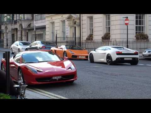 Ferrari 458 Italia Lamborghini LP5604 and Gallardo Spyder Combo