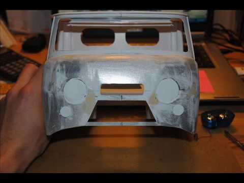 RC uaz 452d. custom build. Crawl Ee