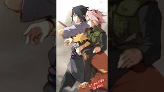 El Equipo 7 Antes Y Después #Naruto #Sakura #Sasuke