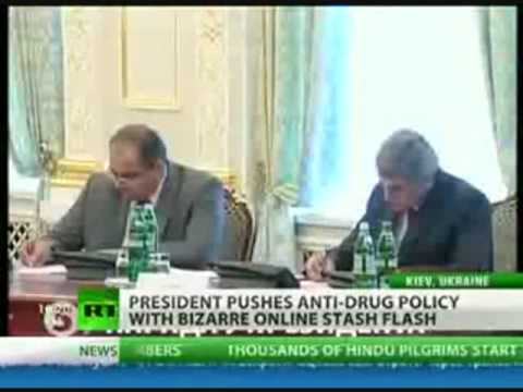 President of Ukraine Buys Cocaine & Marijuana Online