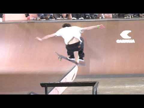FRONTSIDE HEEL FLIP OVER THE BAR TYSON BOWERBANK TAMPA PRO 2023