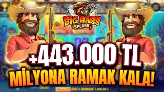 Big Bass Splash 🐠 | +440.000Tl Turbo+Hizli Spi̇n Takti̇ği̇! | Ramazan Şekeri̇ Bu Kazanç! Splash Maxwi̇n