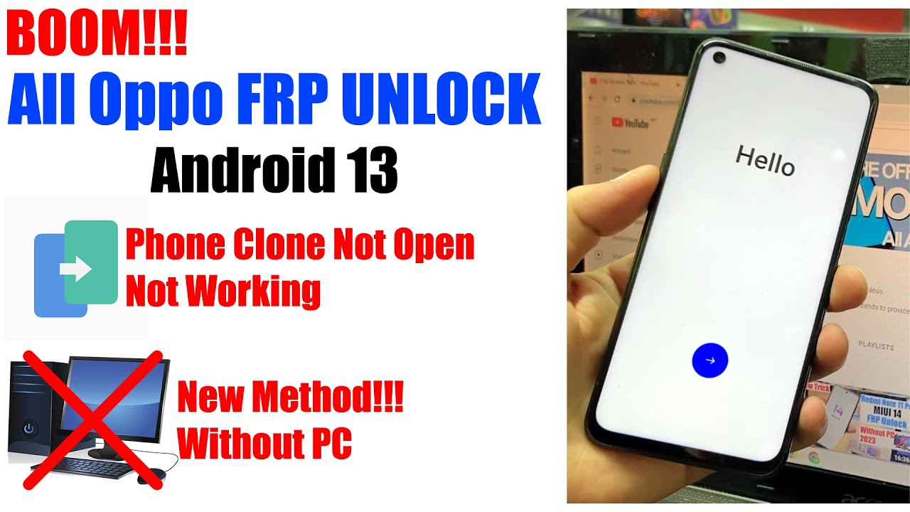 All Oppo FRP Bypass/Unlock Android 13 – Phone Clone Not All Oppo FRP Bypass/Unlock Android 13 – Phone Clone Not