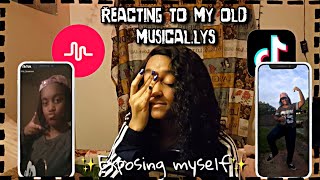 Reacting To My Old Musical.lys Tiktok