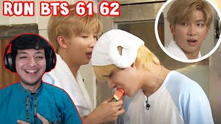 Taehyung the Watermelon Stealer - RUN BTS 61 62 Reaction