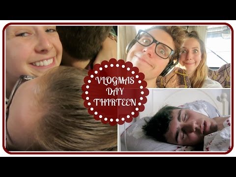 Going Home, Panic Attack & Alfie Sleep Talking | VLOGMAS