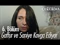Gaffur ve Saniye kavga ediyor! - Bir Zamanlar Çukurova 6. Bölüm