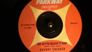 Watch Chubby Checker You Better Believe It Baby video
