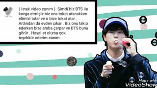 Bts Tepkiler Bize Araba Çarpar.. Açıklama