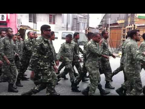 CNN's Sara Sidner reports Soldiers march to join police mutiny