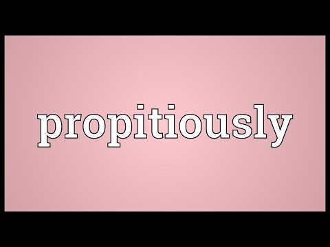 Header of propitiously