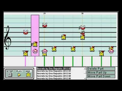 Mario Paint Composer: Secrets by One Republic