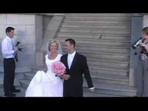 LDS temple wedding LDS temple wedding Here is a great wedding at the Salt