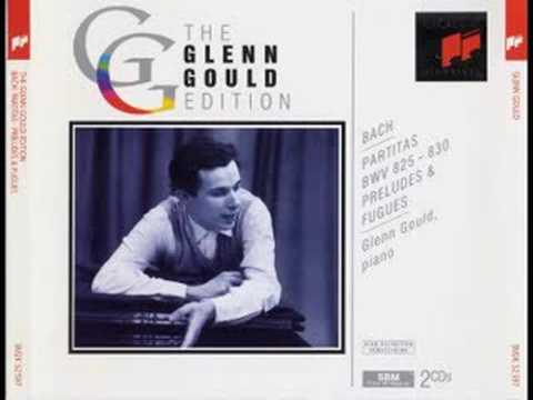 PART 1 Glenn Gould plays Partita No.2 in C minor BWV 826