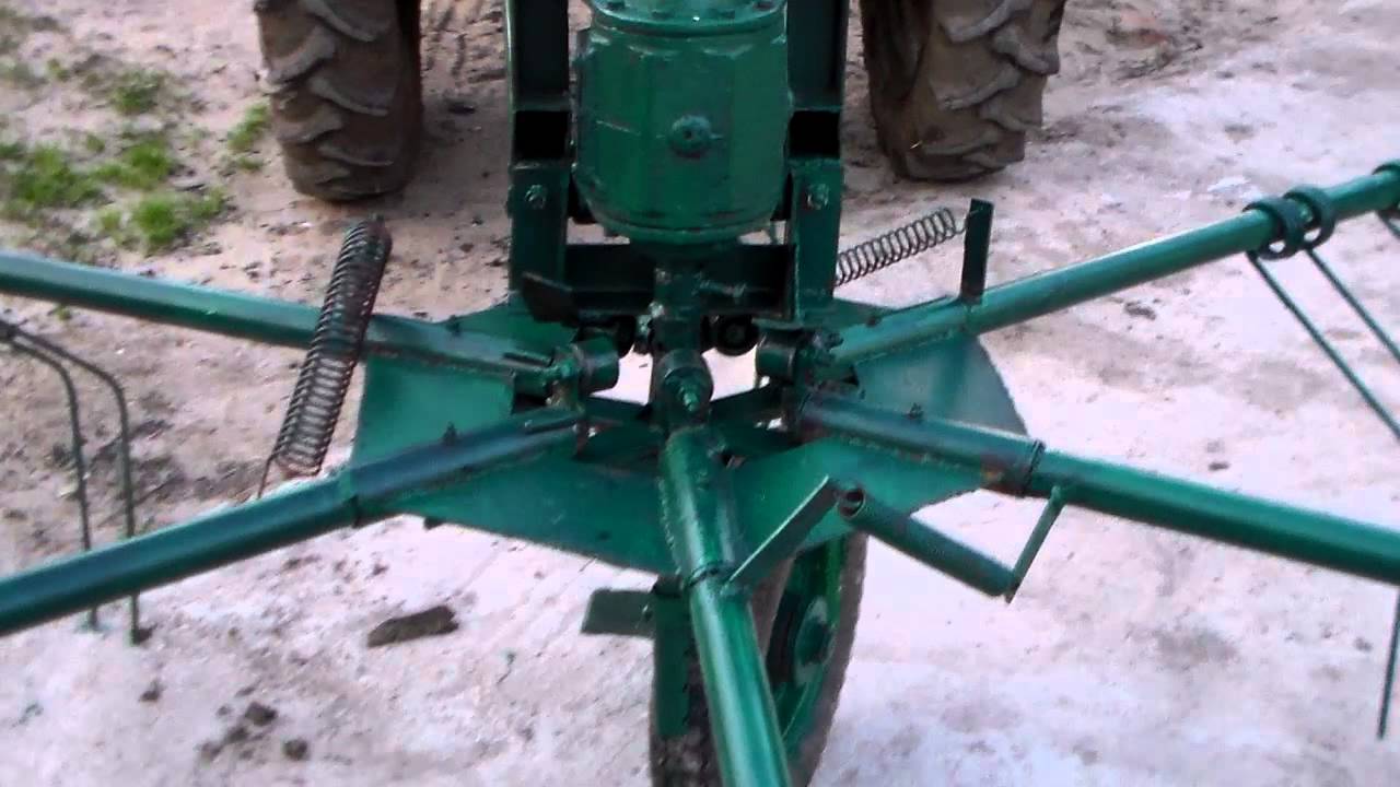 Поперечные грабли своими руками на т-25 58