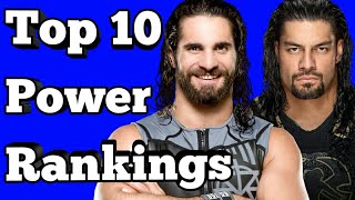 TOP 10 POWER RANKINGS JANUARY 2018 (WWE) TOP 10 POWER RANKINGS JANUARY 2018 (WWE)
