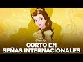 Descubriendo La Bella y la Bestia en señas internacionales | Disney Princesa