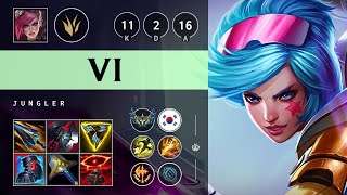 Vi Jungle Vs Volibear - Kr Challenger Patch 25.20