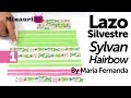 Lazo Silvestre Minauri Lazos Revista 6 (Parte 1 de 2) ( How to make ¨Silvestre¨ hair bows )
