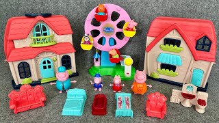 8 Minutes Satisfying With Unboxing Peppa Pig Ferris Wheel, Doll House Toys Collection Asmr