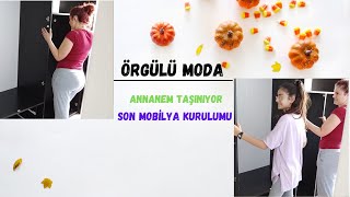 ANNANEM TAŞINIYOR VLOG 3 #yeniev #taşınma #kurulum #temizlik