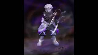 Cross Sans Fanart Speedpaint