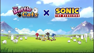 Sonic The Hedgehog X The Battle Cats Animated Trailer
