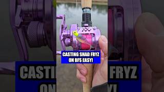 Casting Testing Loongze Airlite Bfs Reel With Z-Man Shadfryz On 116 Oz Jig