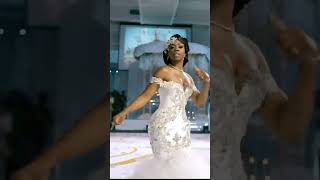 African Bride Dancing