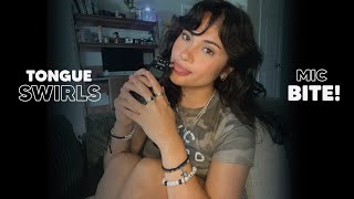 Asmr Tongue Swirls Mic Bite Mouth Sounds Delight ꨄ