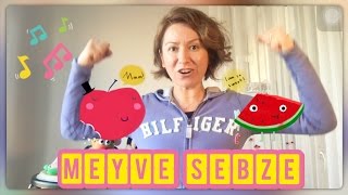 Sebze Meyve Çocuk Şarkısı - Vegetables Song - Anaokulu Şarkıları- Nursery Rhymes