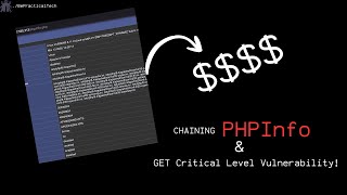 Chaining Phpinfo With This Misconfiguration Can Earn You