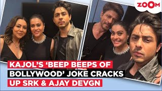Kajol Leaves Shah Rukh Khan And Ajay Devgn Rolling With Her Epic Beep Beeps Of Bollywood Joke
