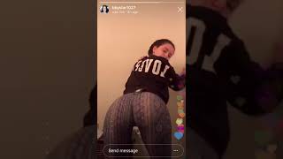 Bbystar1027 Twerking On Ig Live