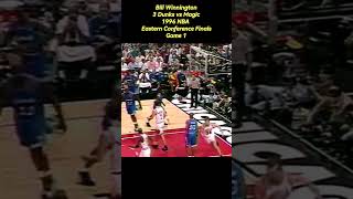 Bill Winnington Three Dunks Against Orlando Magic 1996 Nba Eastern Conference Finals - Game 1