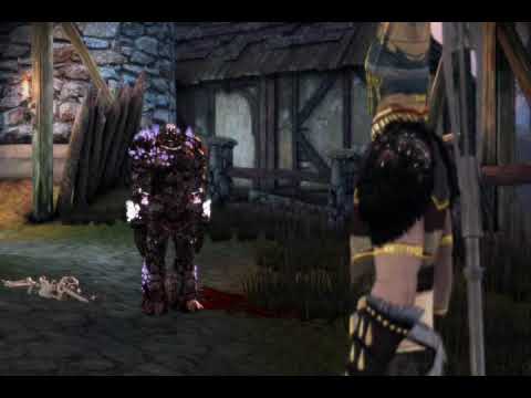 Shale Stomps Chicken (Dragon Dragon Age Funny. Shale Stomps Chicken (Dragon