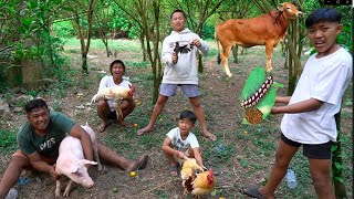 Berburu Bin4Tang Berbulu Di Hutan, Ada Ulat, Burung, Sapi