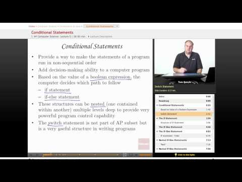 AP Computer Science: Conditional Statements AP Computer Science: Conditional Statements