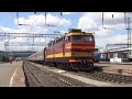 Отправление ЧС4Т-326 с поездом №140 Новосибирск — Адлер