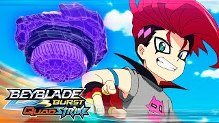 Beyblade Burst Quadstrike Ép.11 Coup Denvoi Ép.12 Twister Pandora, La Toupie Ouragan