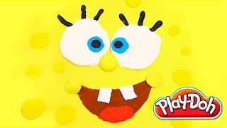 Dibusymas Spongebob Made Of Play Doh Bob Esponja Plastilina Playdo