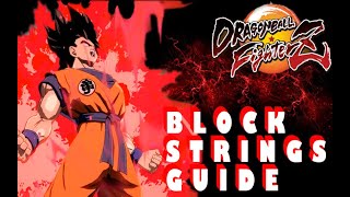 Base Goku Guide Block Strings