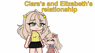 Claras And Elizabeths Relationship Gacha Club Short Scenefnafaftons