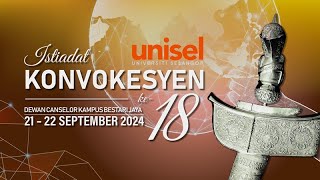 Istiadat Konvokesyen Ke 18 Unisel Sidang 3