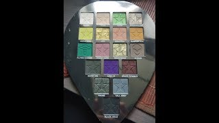 Alien Palette Jeffree Star Cosmetics Revue, Test Et Swatch Et 10 Looksles Coquetteries De Laeia